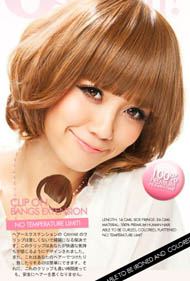 Cawaii! Clip On Hair Extension - 100% PREMIUM HUMAN HAIR!
