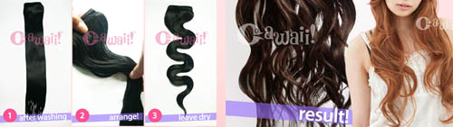 Cawaii! Hair Extension - 100% PREMIUM HUMAN HAIR!